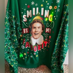 Elf Light Up Christmas Sweatshirt